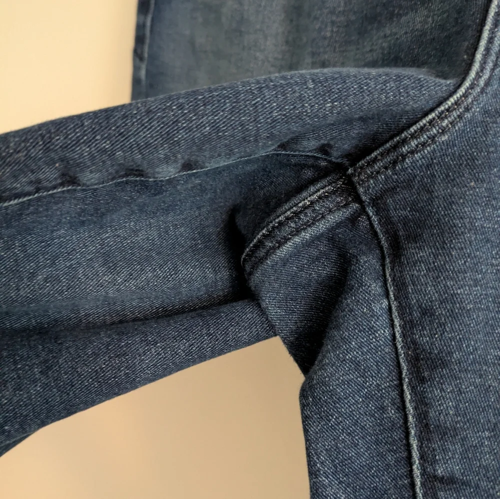 Good American Good Legs Cigarette Blue Jeans Size 18 - Picture 5 of 12